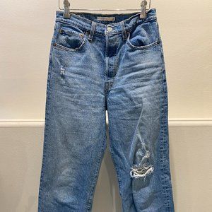 Levi Ribcage Straight Jeans